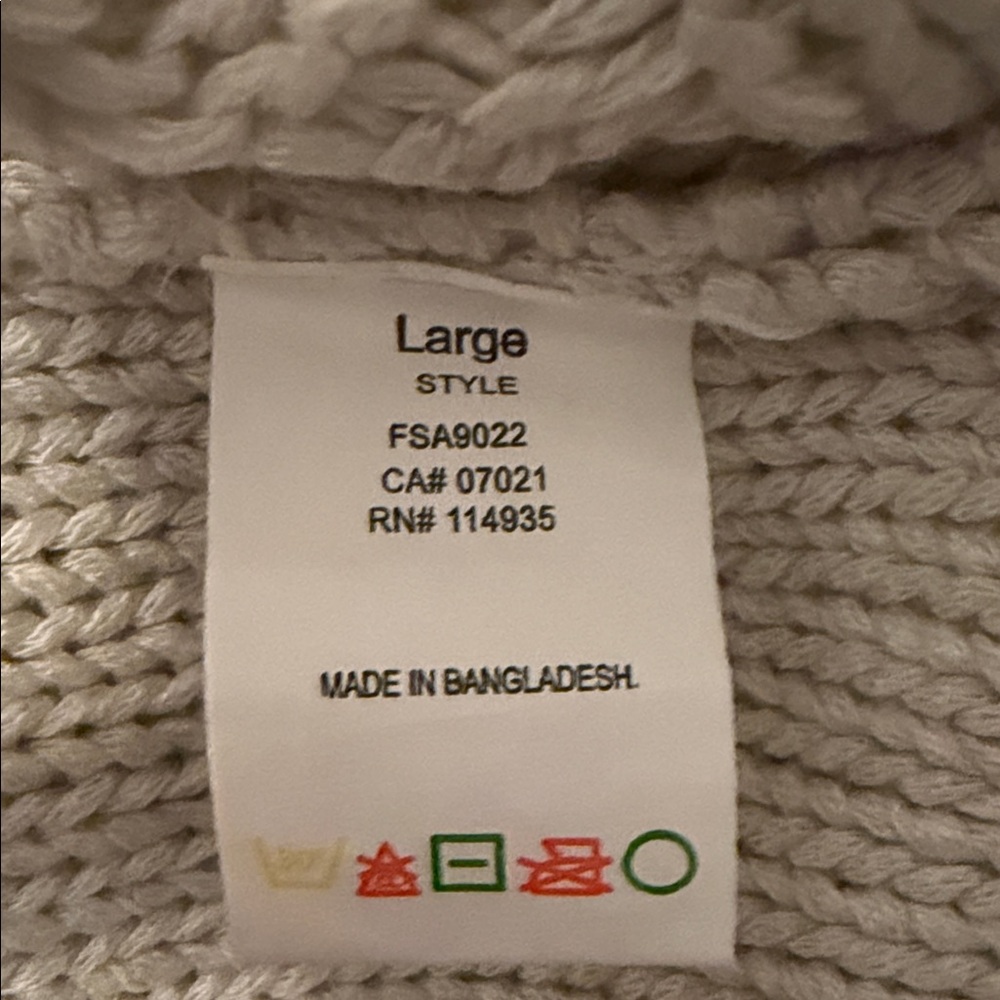 Francescas Boutique Indie Fairy Western Bohemian Knitted long sleeve size L NWOT - Picture 8 of 9
